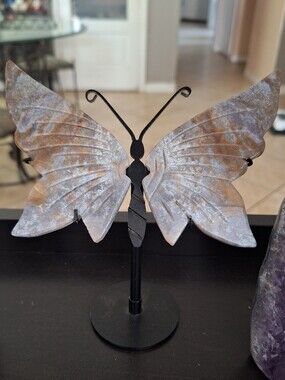 Amethyst Butterfly With Stand